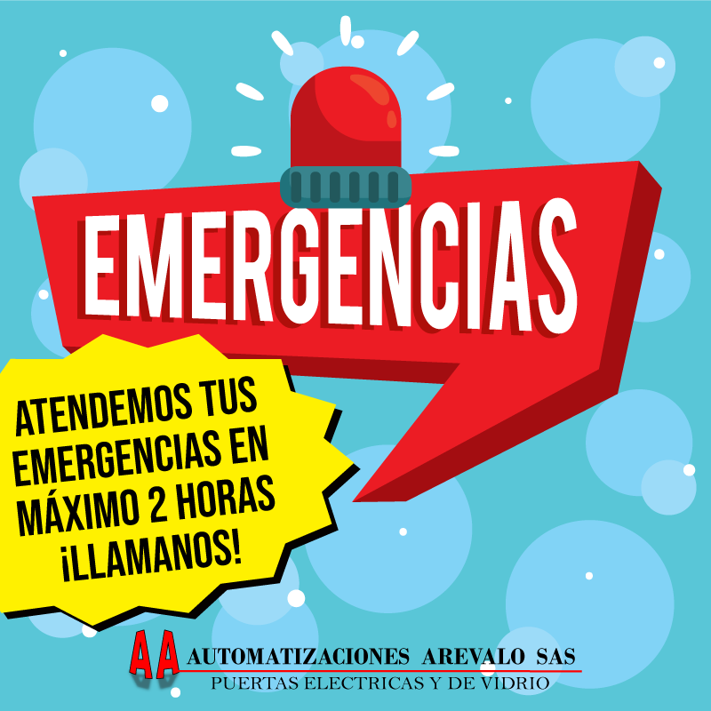 Emergencias con puertas eléctricas automatizadas